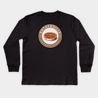 Ratatouille | French cuisine | Traditional Food Kids Long Sleeve T-Shirt